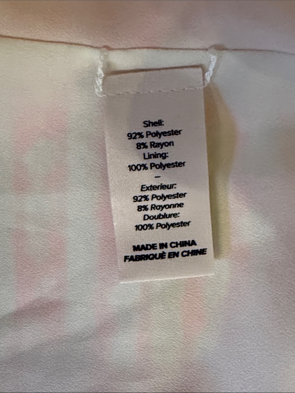 NWT! CINQ A SEPT tweed le petit khloe blazer in ivory/neon coral, size 12 - Picture 10 of 12